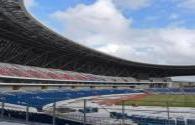 Wenzhou Olympic Sports Center Stadium adopts LED professional sports lighting fixtures