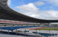 Wenzhou Sports Center Stadium lights up
