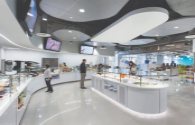 What are the uses of LED lighting in commercial facilities